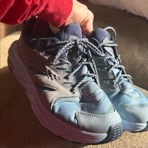 HOKA ANACARA Blue and Gray Athletic Sneakers 10B